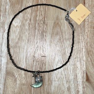 Silver with Water color Symbol Necklace From Japan